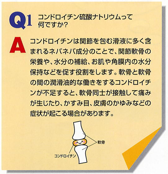 コンドロイチンＱ＆Ａ